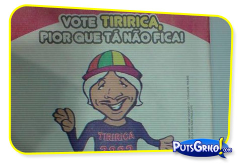 Eleições 2010: Tiririca e sua Cartilha