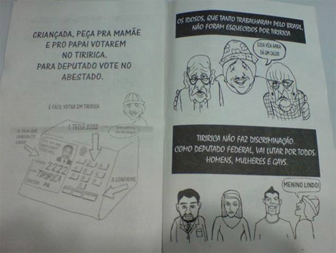 Eleições 2010: Tiririca e sua Cartilha