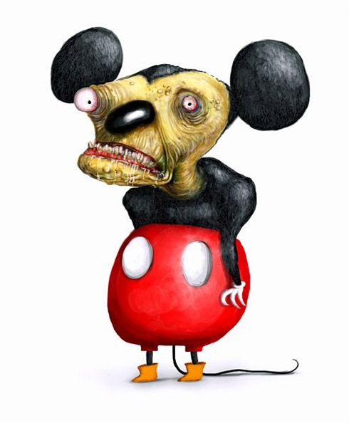 Mickey Mouse do Mal [Ilustrações]