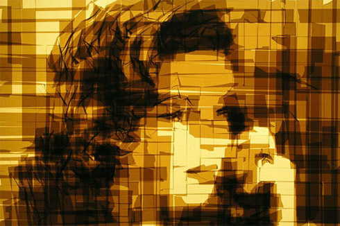 Arte: Cenas de Filmes Feitas de Durex