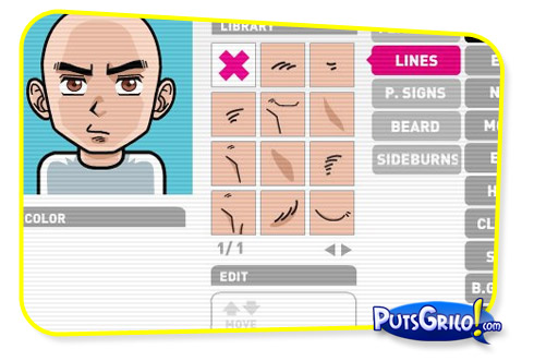 Crie Caricaturas com o FaceYourManga