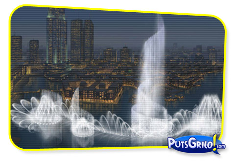 Fonte Artificial Hi-Tech de Dubai [Vídeos]