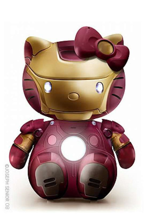 Hello Kitty Tranformada em Personagens do Cinema