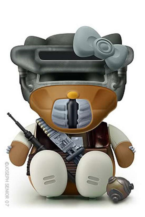 Hello Kitty Tranformada em Personagens do Cinema