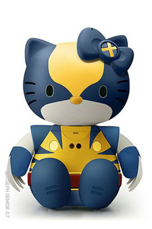 Hello Kitty Tranformada em Personagens do Cinema