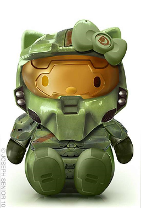 Hello Kitty Tranformada em Personagens do Cinema