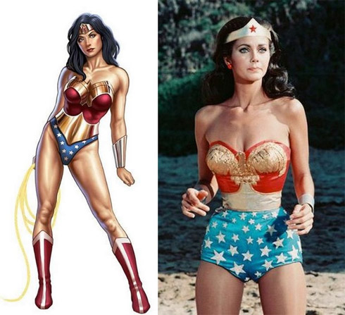 Heróinas dos Quadrinhos e na Vida Real