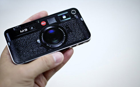 iPhone Tem Capa Imitando Câmera Leica