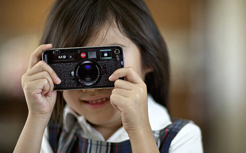 iPhone Tem Capa Imitando Câmera Leica