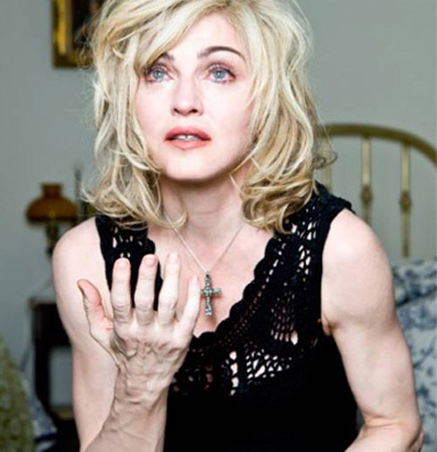 Fotos de Madonna Sem Photoshop e Maquiagem