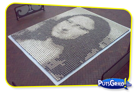 Monalisa em Copos de Café