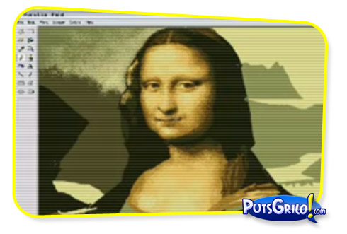Monalisa Feita no Paint [Vídeo]