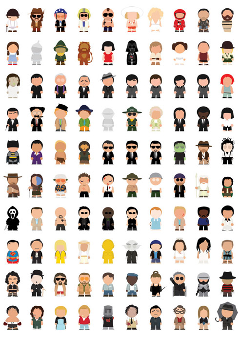 Cinema: Personagens Transformados em Ícones Estilo South Park