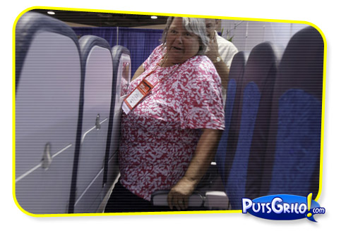 Viagem de Avião em Pé? Não, obrigado