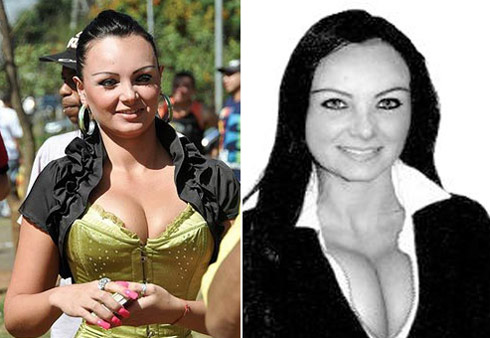 Eleições 2010: Fotos dos Candidatos Famosos na Urna