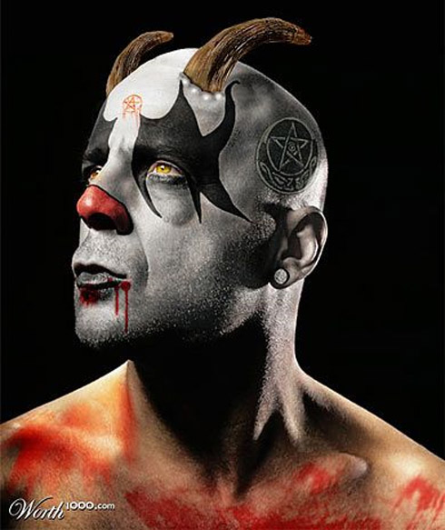 Celebridades com Maquiagens Assustadoras [Montagens]