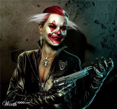 Celebridades com Maquiagens Assustadoras [Montagens]