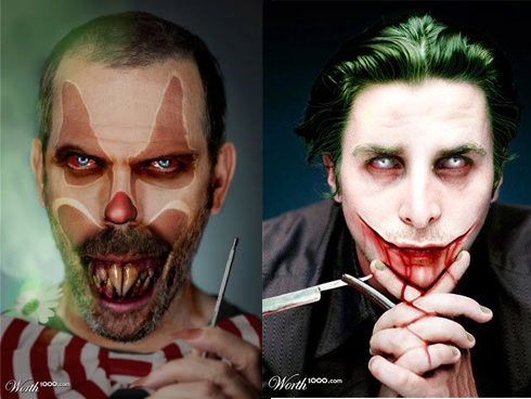 Celebridades com Maquiagens Assustadoras [Montagens]