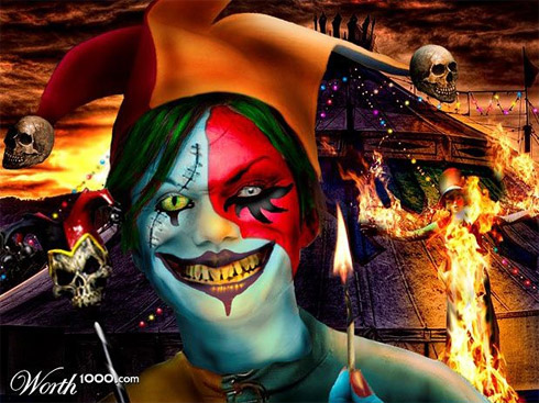 Celebridades com Maquiagens Assustadoras [Montagens]