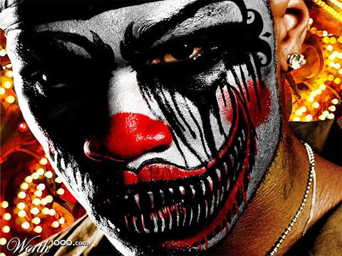 Celebridades com Maquiagens Assustadoras [Montagens]