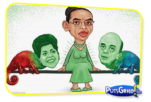 Eleições 2010: Tirinhas e Charges da Dilma e do Serra