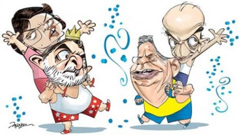 Eleições 2010: Tirinhas e Charges da Dilma e do Serra