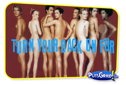 Celebridades Nuas em Campanha a Favor dos Animais