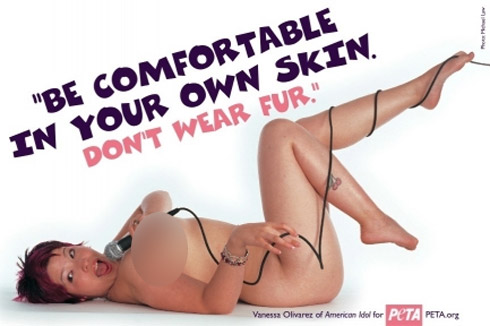 Celebridades Nuas em Campanha a Favor dos Animais Celebridades Nuas em Campanha a Favor dos Animais