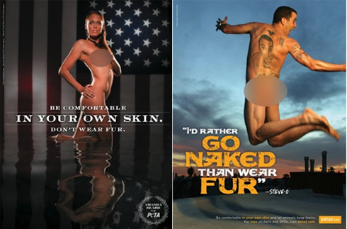 Celebridades Nuas em Campanha a Favor dos Animais Celebridades Nuas em Campanha a Favor dos Animais