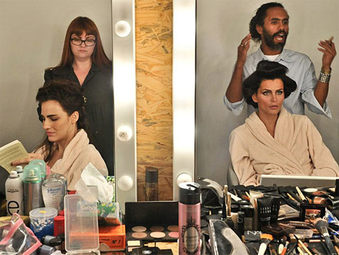 Fernanda Tavares e Fernanda Motta em Fotos de Lingerie