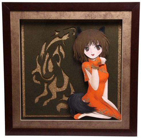 Esculturas 3D de Personagens de Mangá