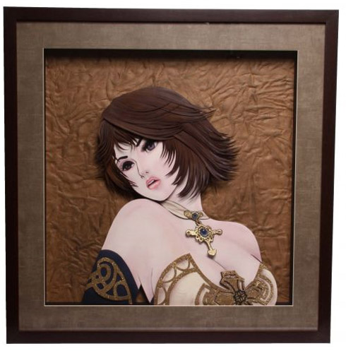 Esculturas 3D de Personagens de Mangá