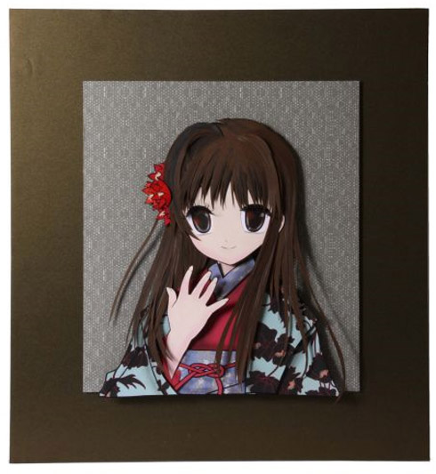 Esculturas 3D de Personagens de Mangá
