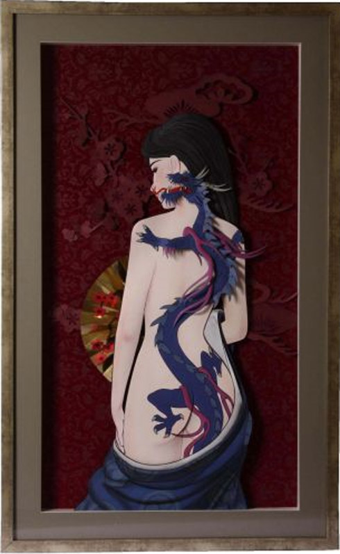 Esculturas 3D de Personagens de Mangá