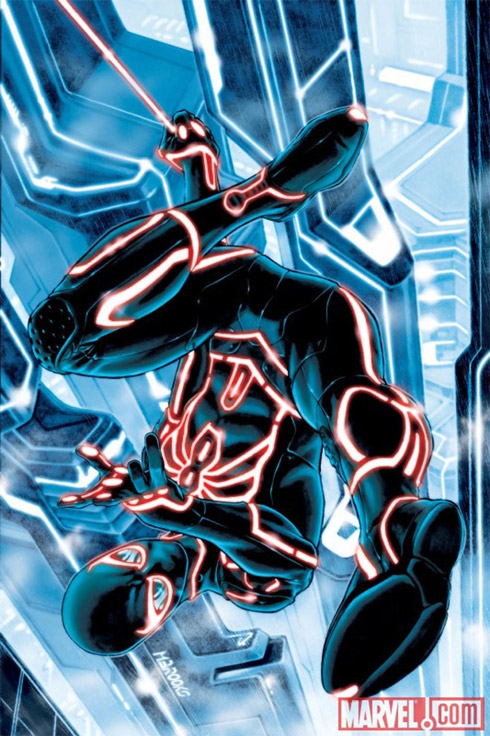 Heróis da Marvel como Personagens de Tron: O Legado