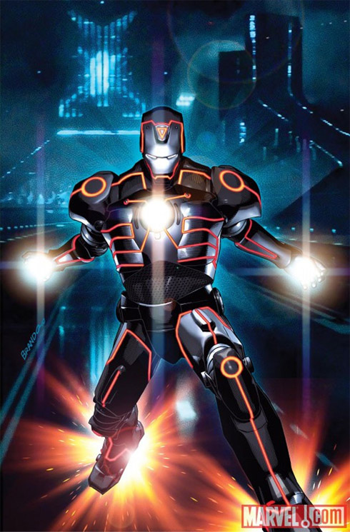 Heróis da Marvel como Personagens de Tron: O Legado