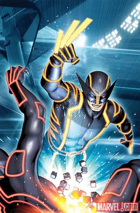 Heróis da Marvel como Personagens de Tron: O Legado