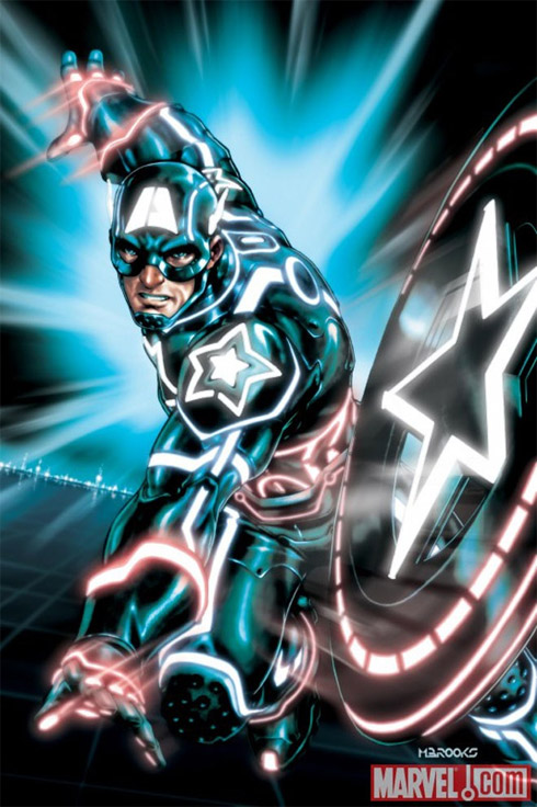 Heróis da Marvel como Personagens de Tron: O Legado