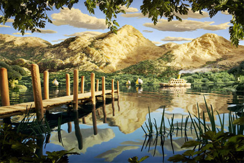 Paisagens Incríveis Recriadas com Comida