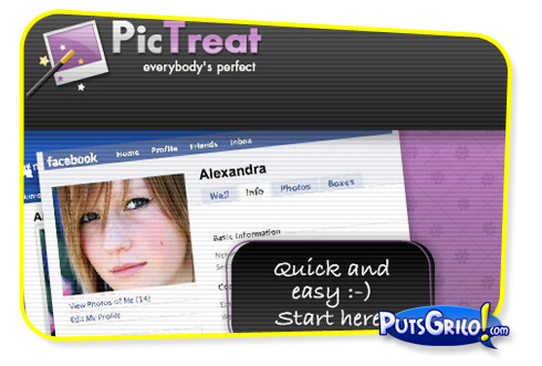 PicTreat: Site Corrige Fotos Online Grátis