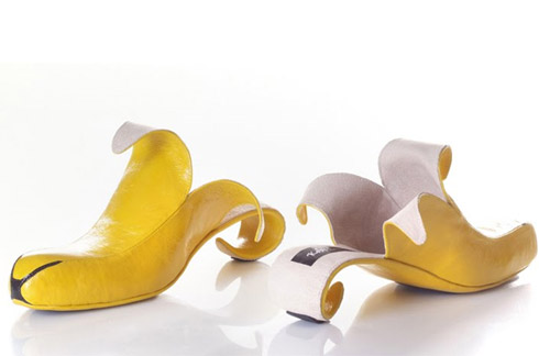 Sapatos de Design Bizarro