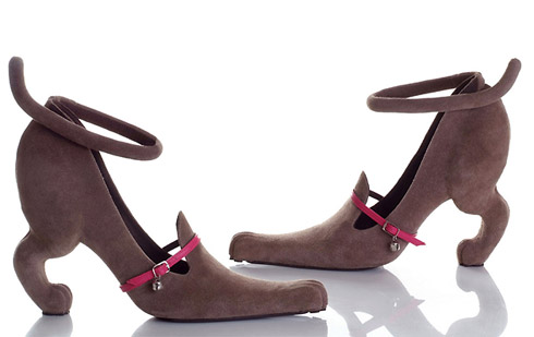 Sapatos de Design Bizarro