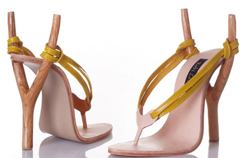 Sapatos de Design Bizarro