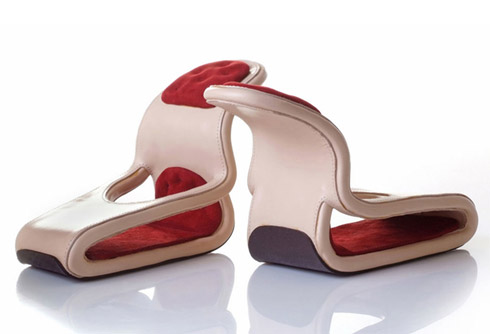Sapatos de Design Bizarro