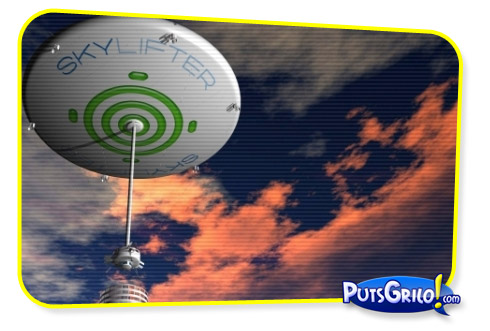 Disco Voador Balão: Transporte de Cargas Ultra Pesadas