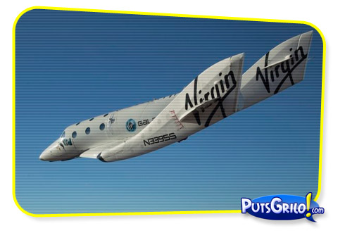 Turismo Espacial: Primeiro Vôo Solo da Nave da Virgin Galactic