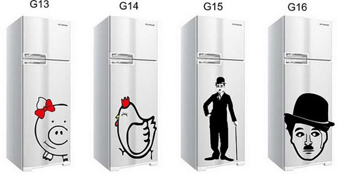 Adesivos Para Geladeira Super Criativos