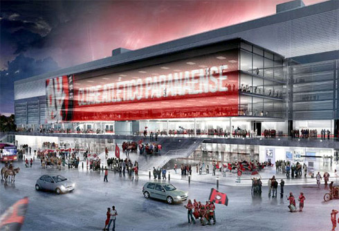 Copa do Mundo 2014: Projeto do Estádio Arena da Baixada Copa do Mundo 2014: Projeto do Estádio Arena da Baixada