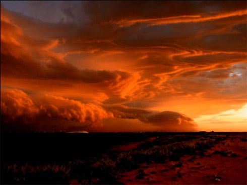 Calendário com Fotos de Fenômenos Naturais na Austrália