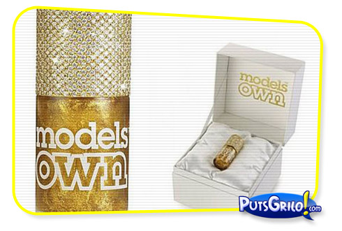 Esmalte de Ouro e Diamantes Vale 225 Mil Reais Esmalte de Ouro e Diamantes Vale 225 Mil Reais